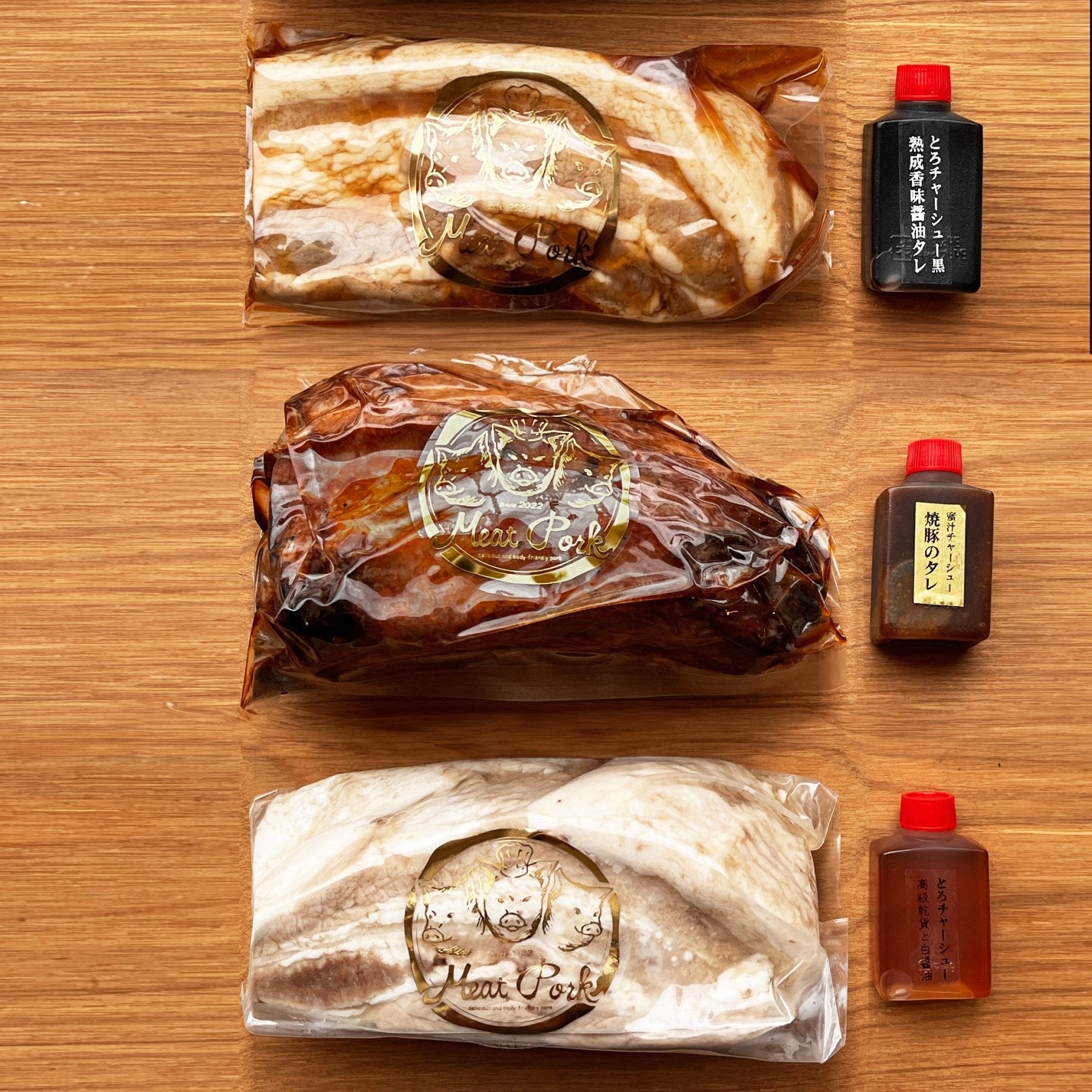 肉ギフト】特撰3種詰め合せ – 〈チャーシュー専門店〉ミートポーク山水