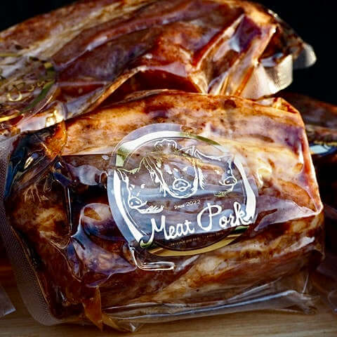 厳選２種食べ比べセット［箱ナシ割］（3%OFF） - 〈チャーシュー専門店〉ミートポーク山水