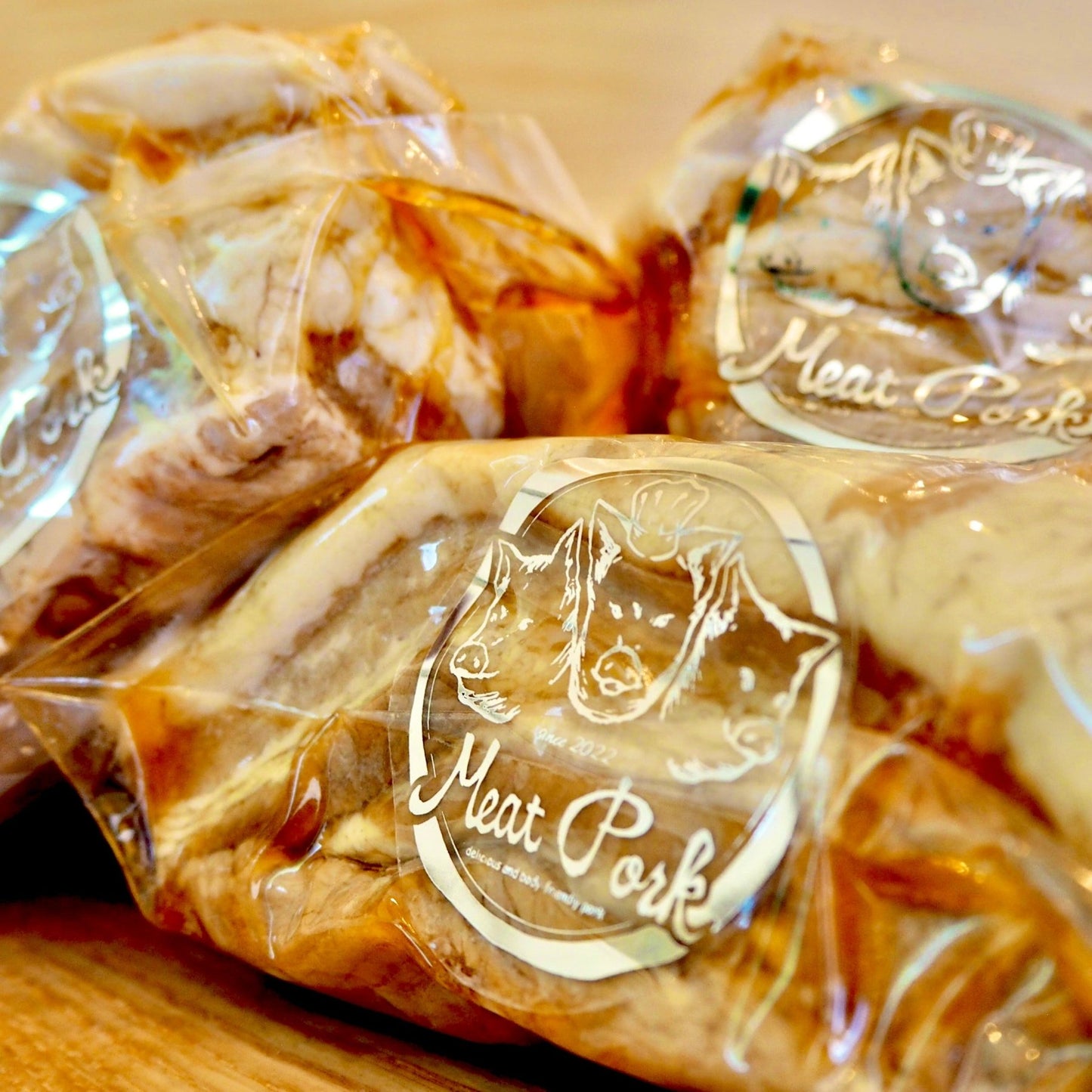 厳選２種食べ比べセット［箱ナシ割］（3%OFF） - 〈チャーシュー専門店〉ミートポーク山水