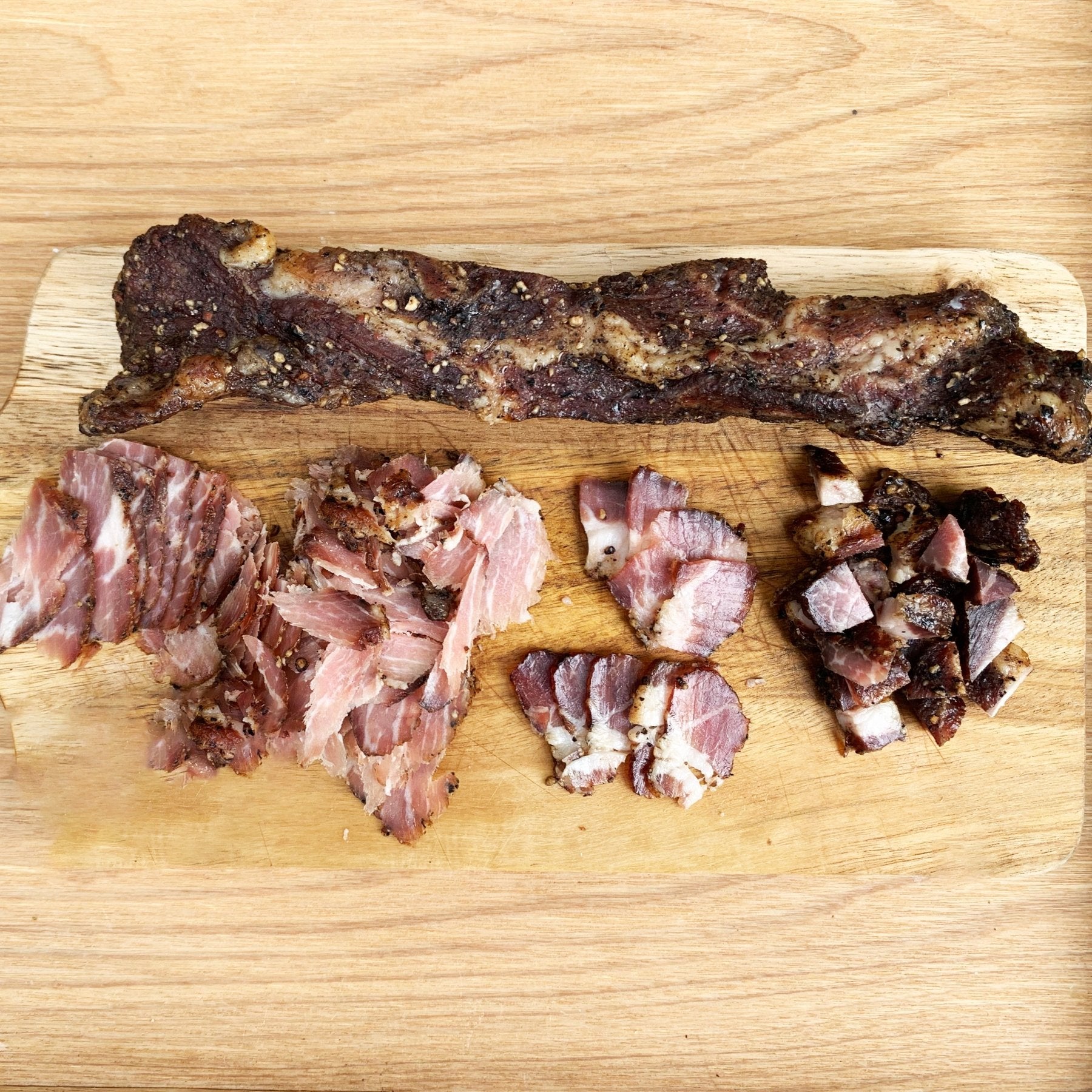 ジャーキー〈ペッパー＆チーズ味〉 - 〈チャーシュー専門店〉ミートポーク山水